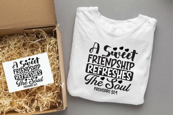 A Sweet Friendship Refreshes: Graphics for T-Shirt Designs