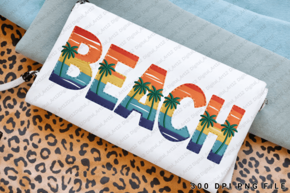 Beach Sublimation PNG: Summer Graphics for T-Shirt Designs