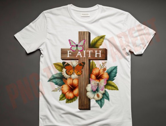 Faith Cross Png & Clipart for Graphics and T-Shirt Designs