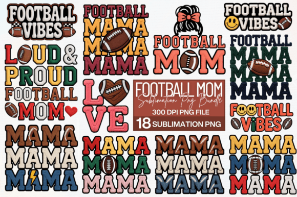 Football Mom Sublimation, Mama Bundle Review