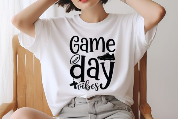 Game Day Vibes SVG: Graphics for T-Shirt Designs