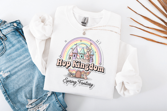 Hop Kingdom Spring Fantasy: Graphics for T-Shirt Designs