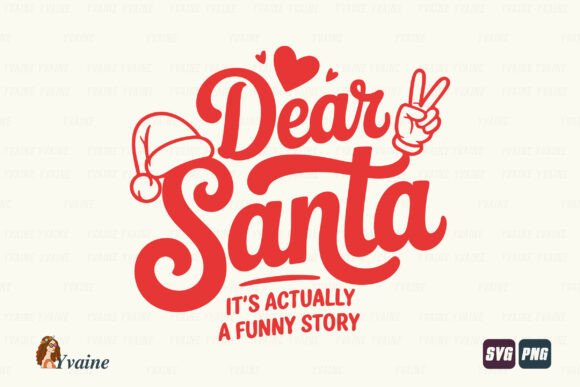Review: Christmas Dear Santa Funny Story SVG for Holiday Stitching