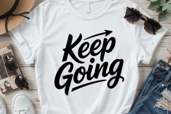 Review: Keep Going PNG SVG for Embroidery Projects