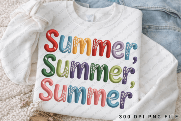 Summer Sublimation PNG: Graphics for T-Shirt Designs